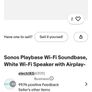 Sonos Playbase Wi-Fi Soundbase, White Wi-Fi Speaker with Airplay Image 7