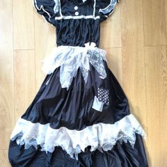 Gothic Maid Halloween Costume Adult Plus Size XXL Black Bride