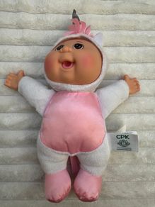 Cabbage Patch Kids Diamond Unicorn Dirty approx. 25 cm. Used Please see photos