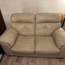 2 seater leather sofa Image 2