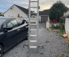 easi-dec extendable ladder with legs