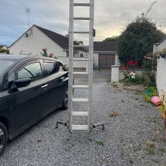 easi-dec extendable ladder with legs