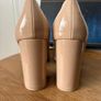 Beige block-heel court shoes by Sergio Todzi with a square-round toe Uk4 Eur37 Image 7