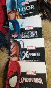4 Marvel hardback,paragon edition 2014, Spider- Man, X- Men, Captain America, Thor