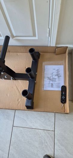 brand new heavy duty olympic bar and plate rack