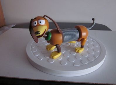 Mattel Disney Toy Story Slinky Dog Tube Body Poseable Action Figure 2017 FRX09.