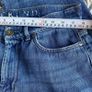 Weekend Max Mara High Rise Straight Leg Denim Jeans Blue UK12 Image 7