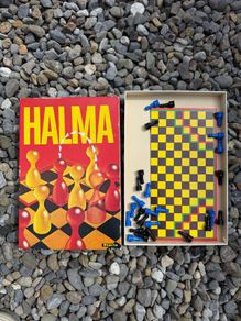 Halma Vintage Board game