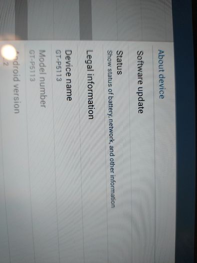 Samsung Galaxy Tab 2, Black, 16GB, Model GT-P5113, excellent condition