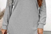 Raglan sleeves dress