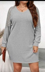 Raglan sleeves dress