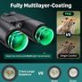 High Power Binoculars, Kylietech 12x42 Binocular for Adults with BAK4 Prism, FMC Lens, Fogproof & Waterproof Great for Bird Watching Travel Stargazing Hunting Concerts (FREE POSTAGE) Image 2
