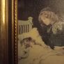 Oleograph of Wake Up It's A Christmas Morning by Arthur Elsley Image 2