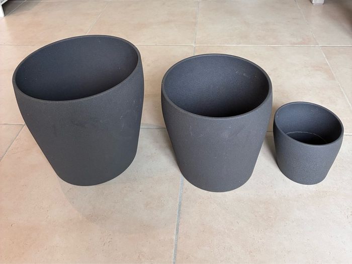 Indoor plant pots set of 3