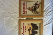 Framed Guinness posters