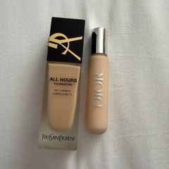 Ysl all hours foundation and dior backstage concealer