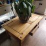 pine coffee table Image 2
