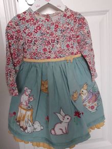 Monsoon baby dress size 12-18 months