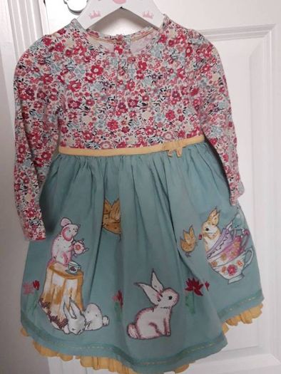 Monsoon baby dress size 12-18 months