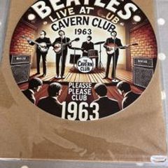 The Beatles at the Cavern Club Metal Wall Plaque