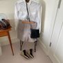 White linen blouse Size 10 EU 38 Image 4