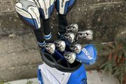 Full set of left handed golf clubs
