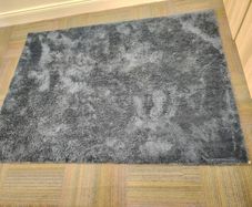 Dunnes Stores Navy Plush Rug