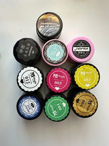 Nail design gel paint