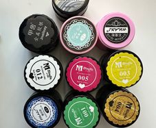 Nail design gel paint