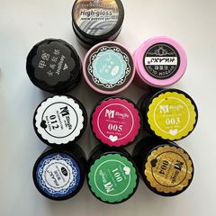 Nail design gel paint