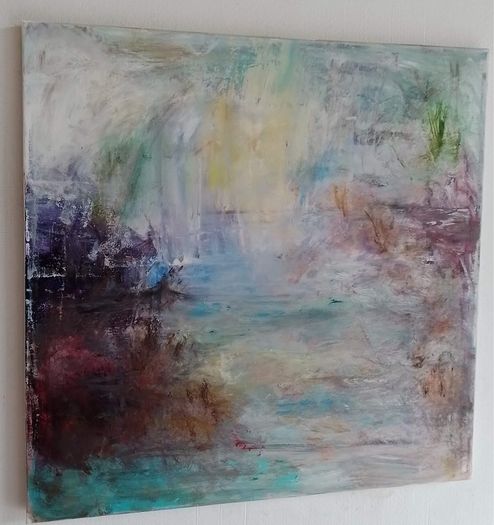 Original Irish Art Neutral Aesthetic Art