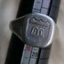 Vintage Sterling Silver 925 Men's Signet Ring (adjustable size) 9,2g Image 8