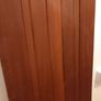 solid teak door with bolt Image 5