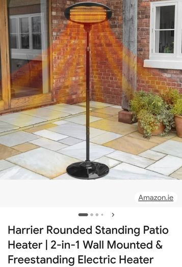 Electric patio heater