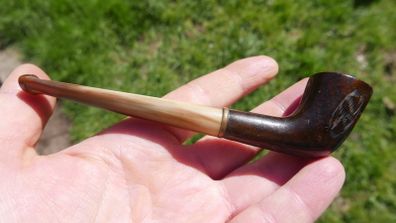 Vintage Thura Bruyere Pipe Smoking Pipe