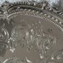Martin and Hall, 1887. EPNS Silver Tray. Historical piece, wedding and a murder. Image 6