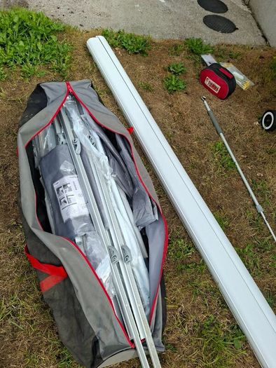 Fiamma f80s awning complete  with walls that you c