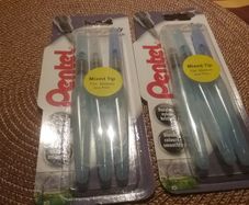 New pentel  Artist brushes 2 sets