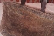Brown Fur Bag