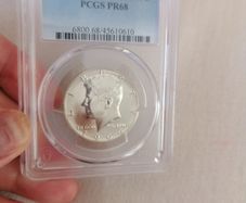 1964 USA Silver Proof Half Dollar Coin