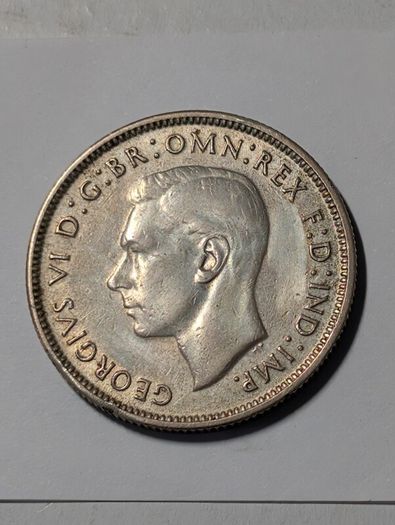 Australia Silver Florin 1942