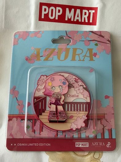 POP MART AZURA Osaka Limited Edition Magnet 2026 - Cherry Blossom Sakura Osaka Exclusive