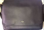 Lacoste leather shoulder messenger laptop Cross Body Travel Work Bag