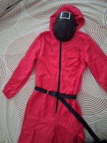 Squid game guard costume
