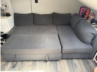 FRIHETEN corner sofa-bed with storage