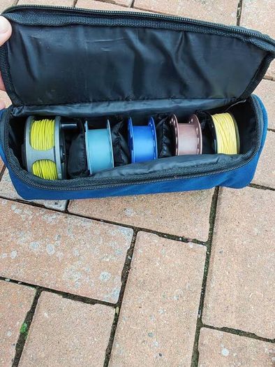 Fly fishing rods and flies
