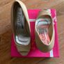 Envy Ladies High Nude Wedges Size 6 Image 3