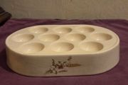Vintage Royal Cauldon "Country Lane" Ceramic Egg Holder