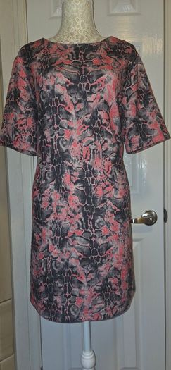 River Island Abstract Print Shift Dress  UK 16  EU 42