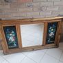 Antique mirror with 2 pictures Image 5